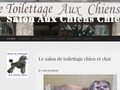 Salon de toilettage chien & chat -Aux Chiens Chics